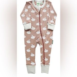 NWT PARADE Organic 2-Way Zip Romper Long Sleeve Sleeper GOTS CERTIFIED